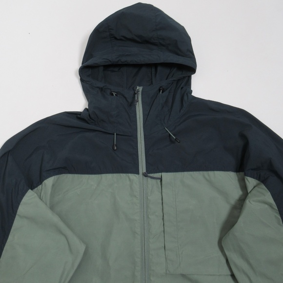 Fjallraven Men's High Coast Wind Jacket 82606 Patina Green-Navy Size XL - Picture 2 of 12